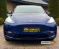 Синий Тесла Model Y, объемом двигателя 82 л и пробегом 17 тыс. км за 34600 $, фото 1 на Automoto.ua