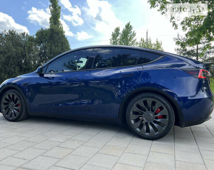 Синій Тесла Model Y, об'ємом двигуна 0 л та пробігом 45 тис. км за 35000 $, фото 27 на Automoto.ua