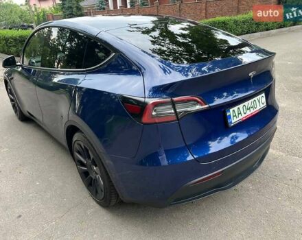 Синий Тесла Model Y, объемом двигателя 0 л и пробегом 123 тыс. км за 23500 $, фото 13 на Automoto.ua