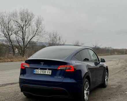 Синий Тесла Model Y, объемом двигателя 0 л и пробегом 30 тыс. км за 28900 $, фото 2 на Automoto.ua