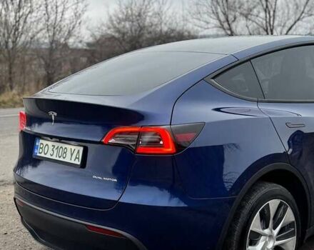 Синий Тесла Model Y, объемом двигателя 0 л и пробегом 30 тыс. км за 28800 $, фото 7 на Automoto.ua