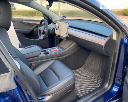 Синий Тесла Model Y, объемом двигателя 0 л и пробегом 12 тыс. км за 38499 $, фото 29 на Automoto.ua