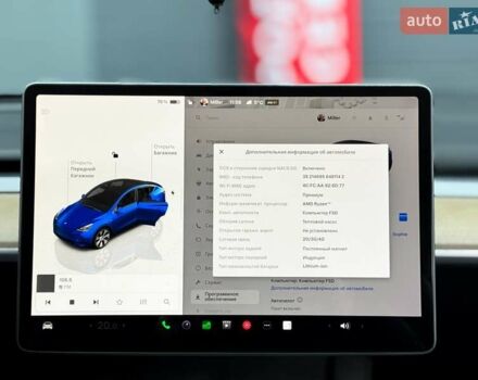 Синий Тесла Model Y, объемом двигателя 0 л и пробегом 40 тыс. км за 29999 $, фото 22 на Automoto.ua