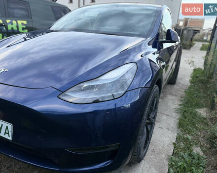 Тесла Model Y 2022 в Запорожье на Automoto.ua Синий Тесла Model Y, объемом двигателя 0 л и пробегом 88 тыс. км за 24000 $, фото 3 на Automoto.ua