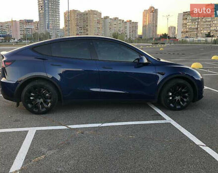 Синий Тесла Model Y, объемом двигателя 0 л и пробегом 46 тыс. км за 27000 $, фото 5 на Automoto.ua