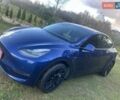 Синий Тесла Model Y, объемом двигателя 0 л и пробегом 93 тыс. км за 25500 $, фото 1 на Automoto.ua