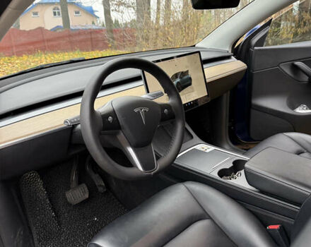 Синий Тесла Model Y, объемом двигателя 0 л и пробегом 133 тыс. км за 23900 $, фото 9 на Automoto.ua