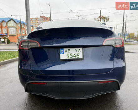 Синий Тесла Model Y, объемом двигателя 0 л и пробегом 120 тыс. км за 24500 $, фото 4 на Automoto.ua