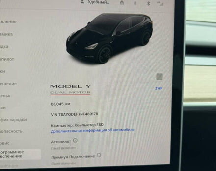 Синий Тесла Model Y, объемом двигателя 0 л и пробегом 66 тыс. км за 24100 $, фото 20 на Automoto.ua