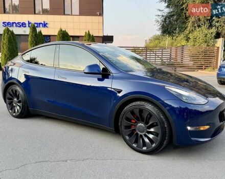 Синій Тесла Model Y, об'ємом двигуна 0 л та пробігом 58 тис. км за 27800 $, фото 12 на Automoto.ua