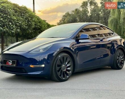Синій Тесла Model Y, об'ємом двигуна 0 л та пробігом 58 тис. км за 27800 $, фото 5 на Automoto.ua