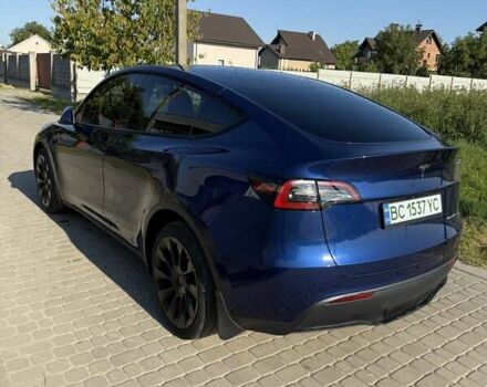 Синий Тесла Model Y, объемом двигателя 0 л и пробегом 45 тыс. км за 28000 $, фото 5 на Automoto.ua