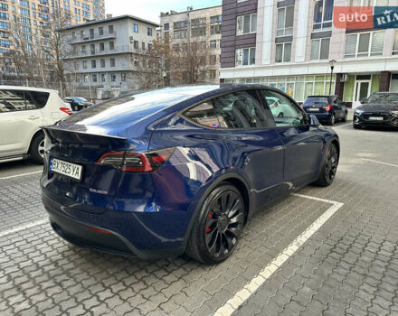 Синий Тесла Model Y, объемом двигателя 0 л и пробегом 27 тыс. км за 29500 $, фото 3 на Automoto.ua
