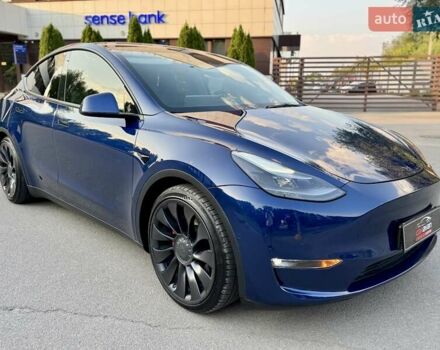 Синій Тесла Model Y, об'ємом двигуна 0 л та пробігом 58 тис. км за 27800 $, фото 15 на Automoto.ua