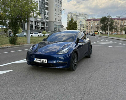 Синій Тесла Model Y, об'ємом двигуна 0 л та пробігом 75 тис. км за 25500 $, фото 5 на Automoto.ua