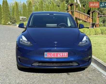 Синий Тесла Model Y, объемом двигателя 0 л и пробегом 80 тыс. км за 25300 $, фото 47 на Automoto.ua