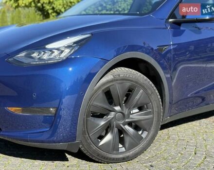 Синий Тесла Model Y, объемом двигателя 0 л и пробегом 80 тыс. км за 25300 $, фото 14 на Automoto.ua