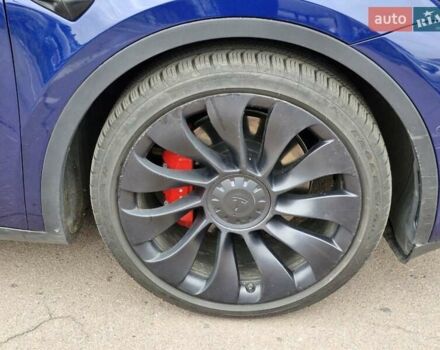 Тесла Model Y 2022 в Киеве на Automoto.ua Синий Тесла Model Y, объемом двигателя 0 л и пробегом 25 тыс. км за 31900 $, фото 17 на Automoto.ua