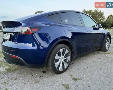 Синий Тесла Model Y, объемом двигателя 0 л и пробегом 27 тыс. км за 33300 $, фото 2 на Automoto.ua