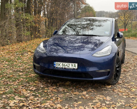 Синий Тесла Model Y, объемом двигателя 0 л и пробегом 133 тыс. км за 23900 $, фото 8 на Automoto.ua