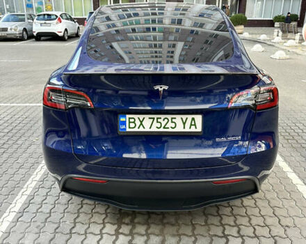 Синий Тесла Model Y, объемом двигателя 0 л и пробегом 27 тыс. км за 29500 $, фото 8 на Automoto.ua