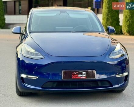 Синій Тесла Model Y, об'ємом двигуна 0 л та пробігом 58 тис. км за 27800 $, фото 2 на Automoto.ua