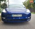 Синий Тесла Model Y, объемом двигателя 0 л и пробегом 63 тыс. км за 26500 $, фото 1 на Automoto.ua