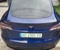 Синий Тесла Model Y, объемом двигателя 0 л и пробегом 63 тыс. км за 26500 $, фото 5 на Automoto.ua