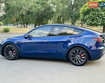 Синій Тесла Model Y, об'ємом двигуна 0 л та пробігом 58 тис. км за 27800 $, фото 8 на Automoto.ua