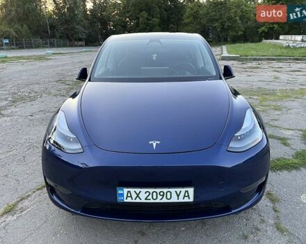 Синий Тесла Model Y, объемом двигателя 0 л и пробегом 27 тыс. км за 33300 $, фото 9 на Automoto.ua