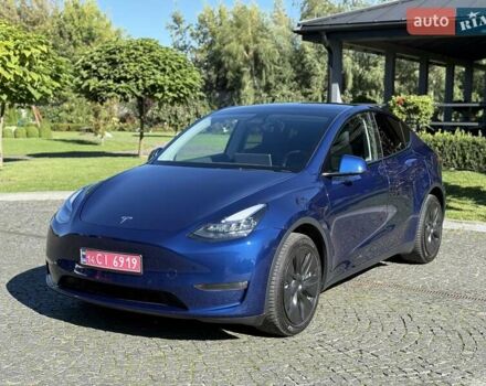 Синий Тесла Model Y, объемом двигателя 0 л и пробегом 80 тыс. км за 25300 $, фото 8 на Automoto.ua