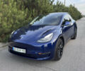 Синий Тесла Model Y, объемом двигателя 0 л и пробегом 52 тыс. км за 30900 $, фото 1 на Automoto.ua