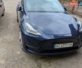 Синий Тесла Model Y, объемом двигателя 0 л и пробегом 47 тыс. км за 28000 $, фото 1 на Automoto.ua