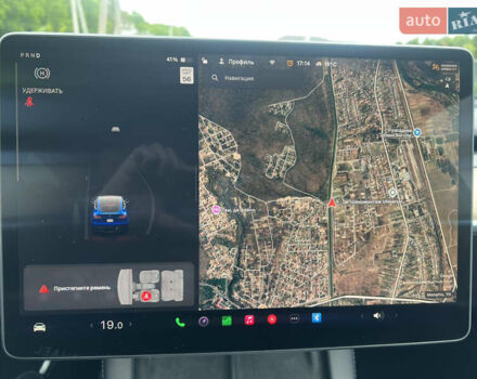 Синій Тесла Model Y, об'ємом двигуна 0 л та пробігом 91 тис. км за 23200 $, фото 24 на Automoto.ua
