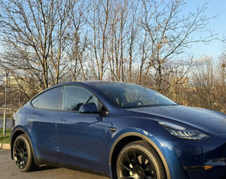 Синій Тесла Model Y, об'ємом двигуна 0 л та пробігом 18 тис. км за 26000 $, фото 1 на Automoto.ua