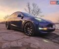Синий Тесла Model Y, объемом двигателя 0 л и пробегом 55 тыс. км за 38000 $, фото 1 на Automoto.ua