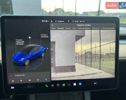 Синий Тесла Model Y, объемом двигателя 0 л и пробегом 86 тыс. км за 24900 $, фото 20 на Automoto.ua