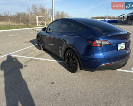 Синій Тесла Model Y, об'ємом двигуна 0 л та пробігом 76 тис. км за 27000 $, фото 2 на Automoto.ua