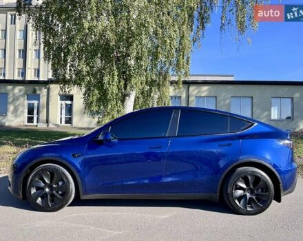 Синий Тесла Model Y, объемом двигателя 0 л и пробегом 42 тыс. км за 25900 $, фото 3 на Automoto.ua