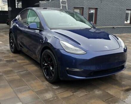 Синій Тесла Model Y, об'ємом двигуна 0 л та пробігом 88 тис. км за 25452 $, фото 2 на Automoto.ua