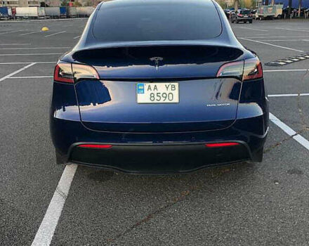 Синий Тесла Model Y, объемом двигателя 0 л и пробегом 46 тыс. км за 27000 $, фото 3 на Automoto.ua