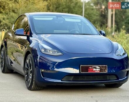 Синій Тесла Model Y, об'ємом двигуна 0 л та пробігом 58 тис. км за 27800 $, фото 41 на Automoto.ua