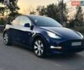 Синий Тесла Model Y, объемом двигателя 0 л и пробегом 55 тыс. км за 27500 $, фото 1 на Automoto.ua