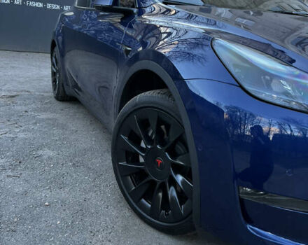 Синій Тесла Model Y, об'ємом двигуна 0 л та пробігом 76 тис. км за 23300 $, фото 3 на Automoto.ua