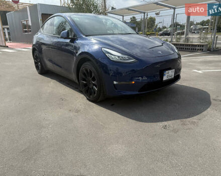 Синий Тесла Model Y, объемом двигателя 0 л и пробегом 120 тыс. км за 25499 $, фото 5 на Automoto.ua