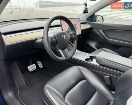 Синий Тесла Model Y, объемом двигателя 0 л и пробегом 66 тыс. км за 24100 $, фото 12 на Automoto.ua