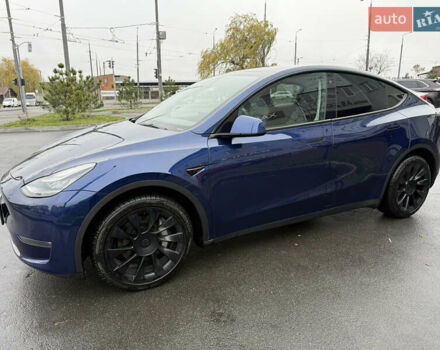 Синий Тесла Model Y, объемом двигателя 0 л и пробегом 120 тыс. км за 24500 $, фото 2 на Automoto.ua