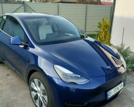 Синій Тесла Model Y, об'ємом двигуна 0 л та пробігом 69 тис. км за 28800 $, фото 1 на Automoto.ua