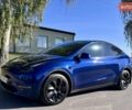 Синий Тесла Model Y, объемом двигателя 0 л и пробегом 42 тыс. км за 25900 $, фото 1 на Automoto.ua