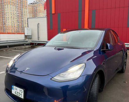 Синий Тесла Model Y, объемом двигателя 0 л и пробегом 130 тыс. км за 24500 $, фото 17 на Automoto.ua